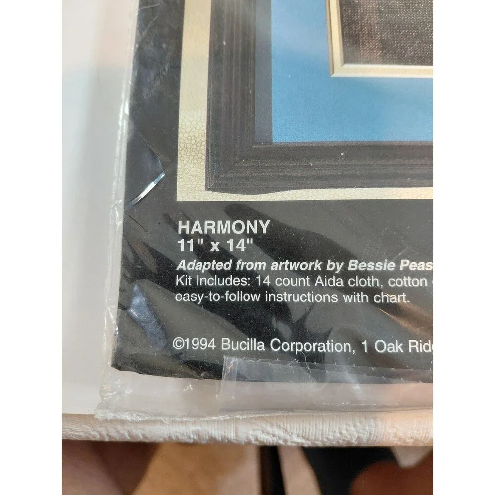 Bucilla Harmony Counted Cross Stitch Kit 40904 Child Playing Piano 11